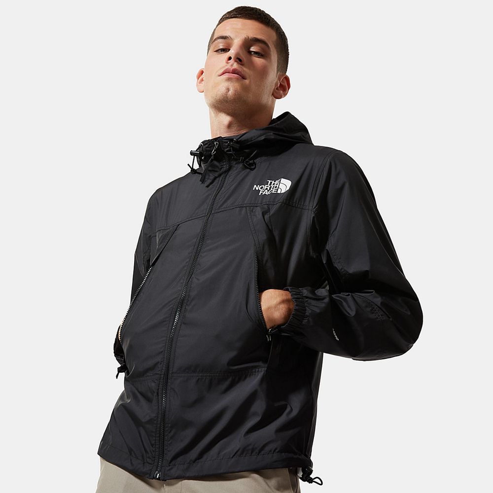 The North Face Windbreakers Mens Australia - The North Face Hydrenaline Black (KHI-569327)